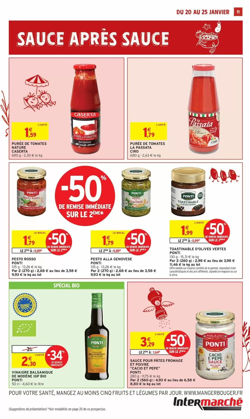 Prospectus promotionnel Intermarché valable à partir du 20/01/2026 - Page 11.