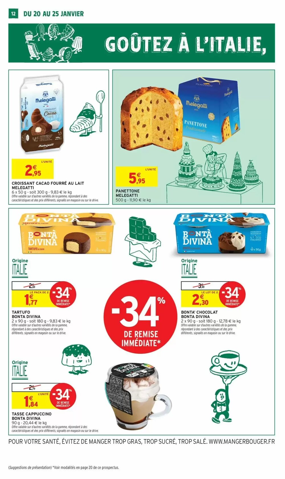 Prospectus promotionnel Intermarché valable à partir du 20/01/2026 - Page 12.