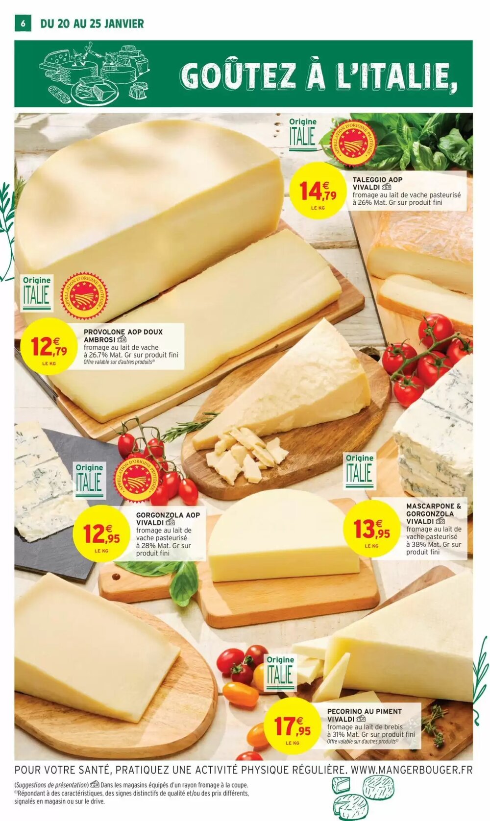 Prospectus promotionnel Intermarché valable à partir du 20/01/2026 - Page 6.