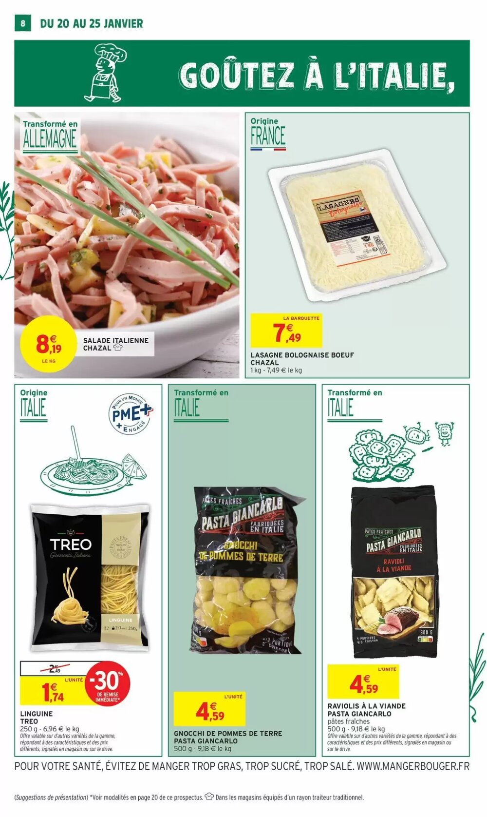 Prospectus promotionnel Intermarché valable à partir du 20/01/2026 - Page 8.
