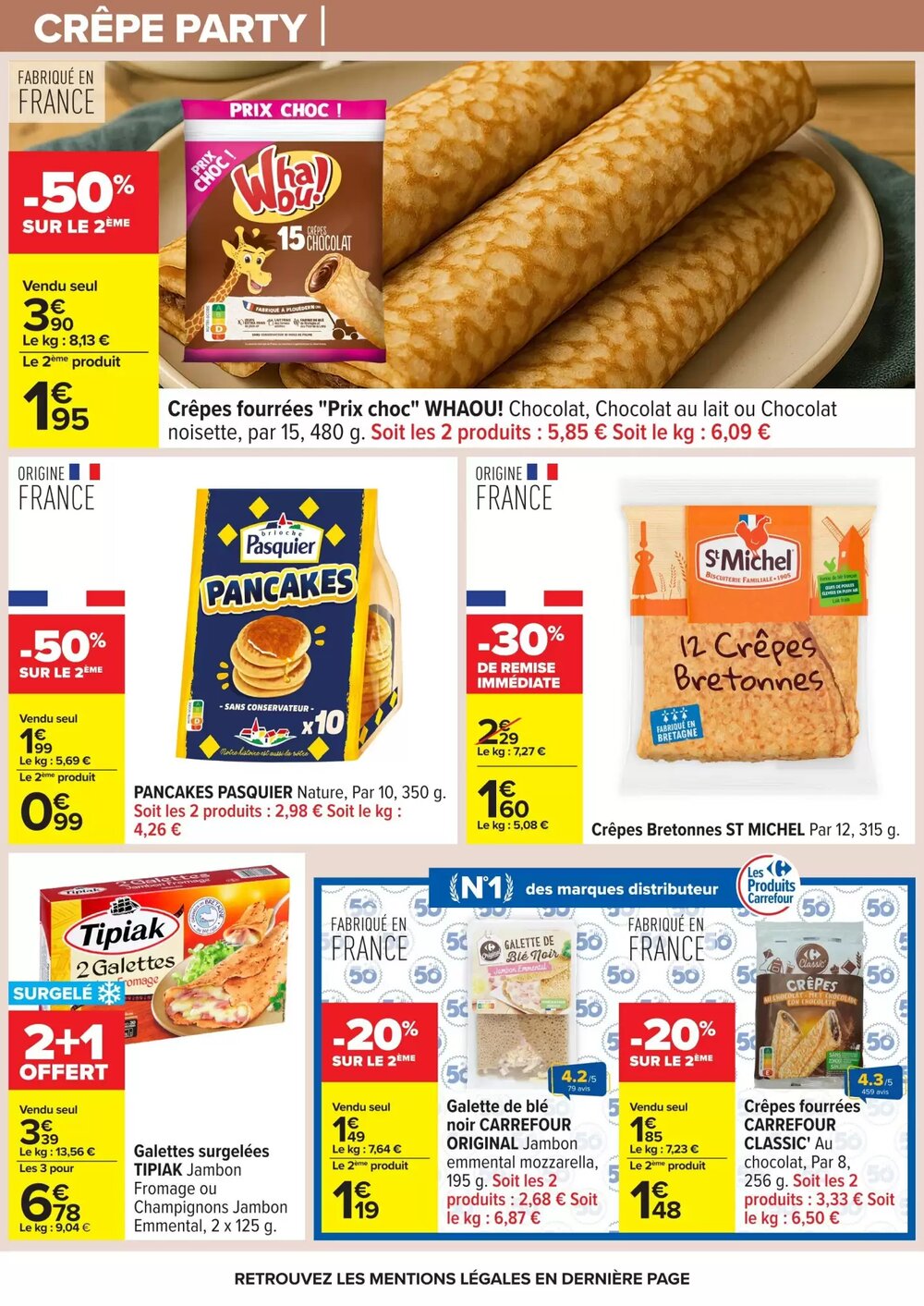 Prospectus promotionnel Carrefour valable à partir du 20/01/2026 - Page 22.