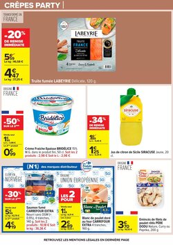 Prospectus promotionnel Carrefour valable à partir du 20/01/2026 - Page 25.