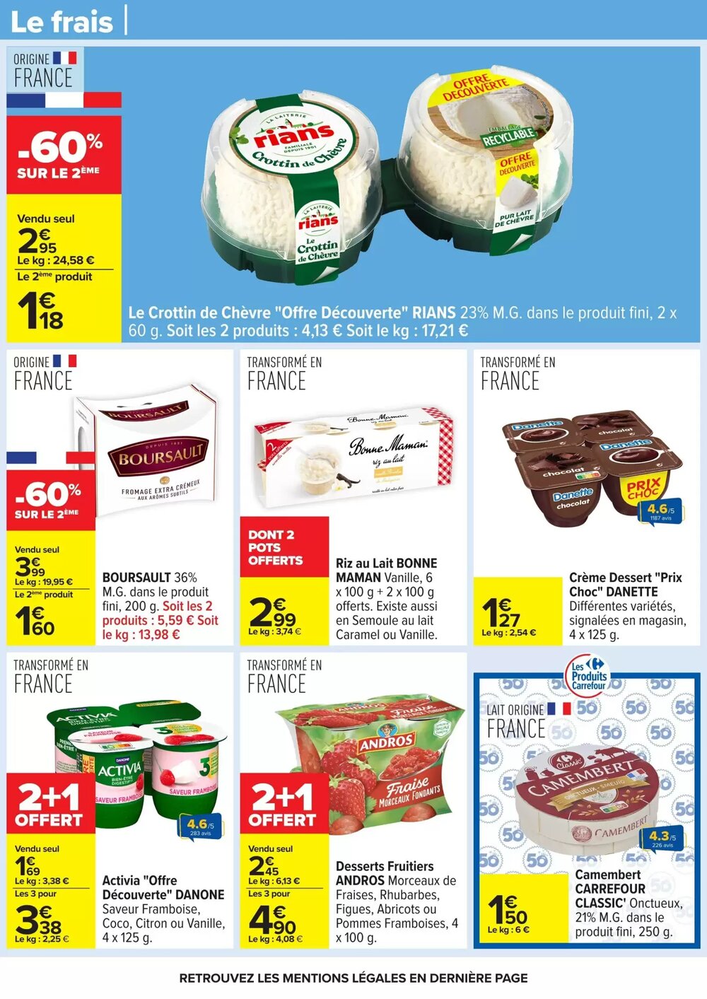 Prospectus promotionnel Carrefour valable à partir du 20/01/2026 - Page 50.