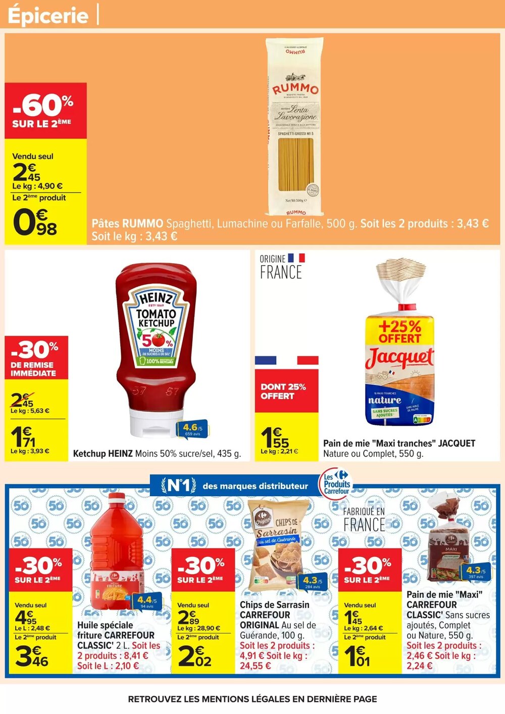 Prospectus promotionnel Carrefour valable à partir du 20/01/2026 - Page 54.
