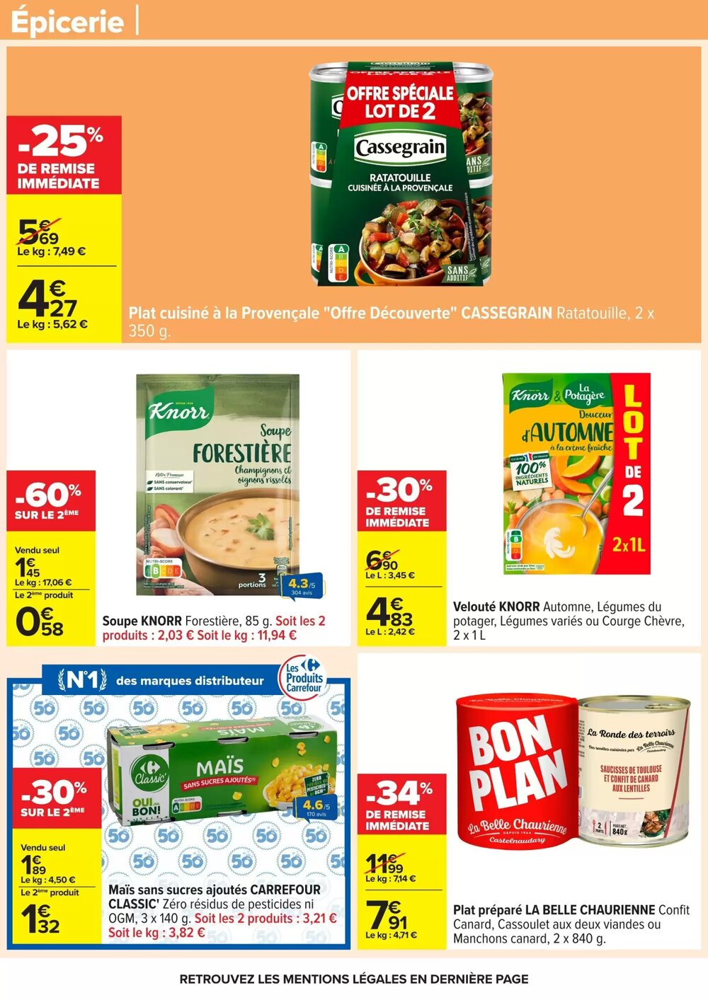 Prospectus promotionnel Carrefour valable à partir du 20/01/2026 - Page 55.