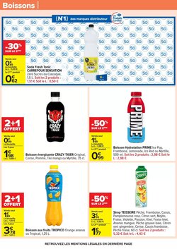 Prospectus promotionnel Carrefour valable à partir du 20/01/2026 - Page 57.