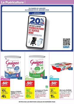 Prospectus promotionnel Carrefour valable à partir du 20/01/2026 - Page 59.