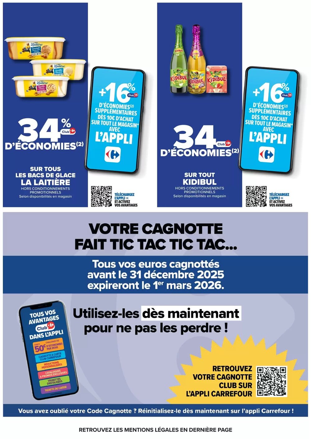 Prospectus promotionnel Carrefour valable à partir du 20/01/2026 - Page 6.