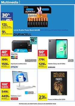 Prospectus promotionnel Carrefour valable à partir du 20/01/2026 - Page 69.