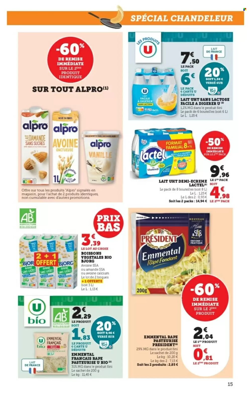 Prospectus promotionnel Hyper U valable à partir du 20/01/2026 - Page 15.