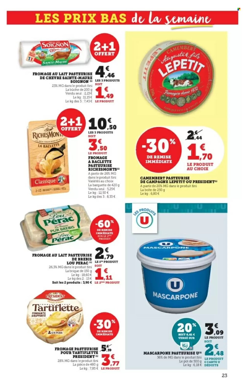 Prospectus promotionnel Hyper U valable à partir du 20/01/2026 - Page 23.