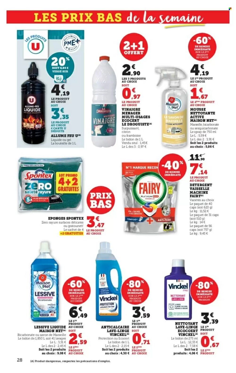 Prospectus promotionnel Hyper U valable à partir du 20/01/2026 - Page 28.