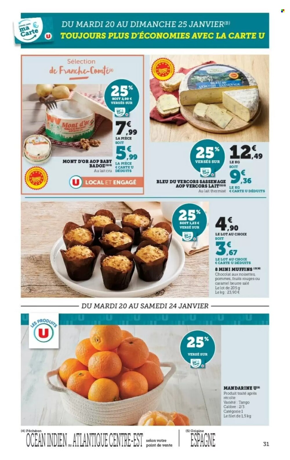 Prospectus promotionnel Hyper U valable à partir du 20/01/2026 - Page 31.