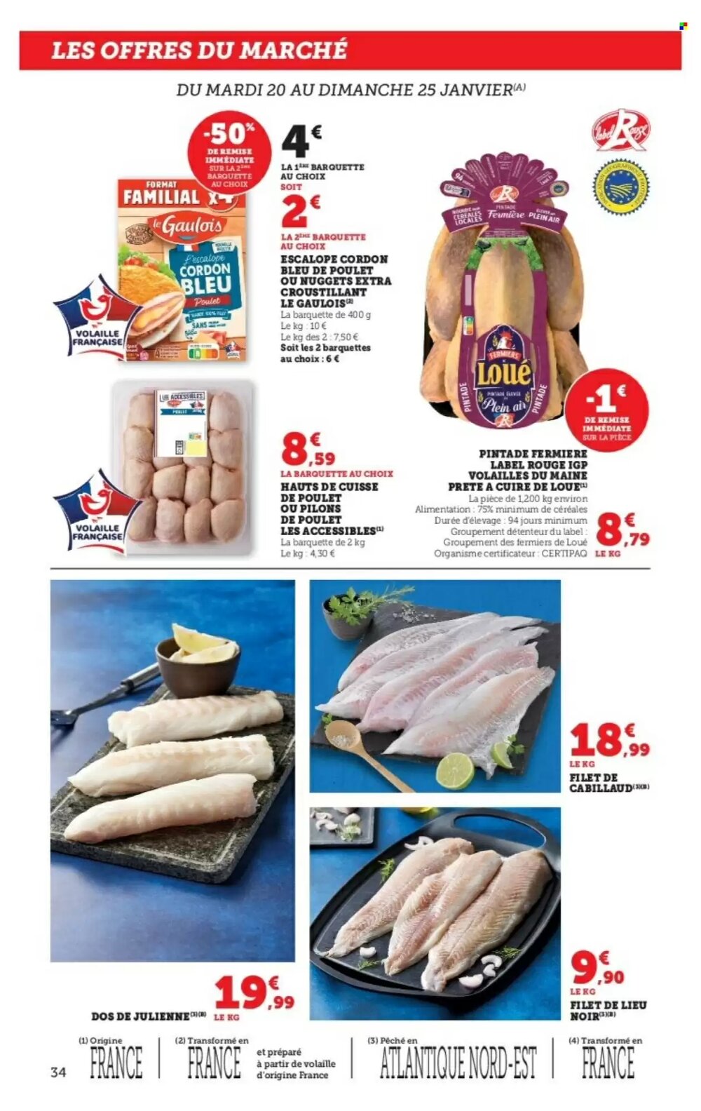 Prospectus promotionnel Hyper U valable à partir du 20/01/2026 - Page 34.