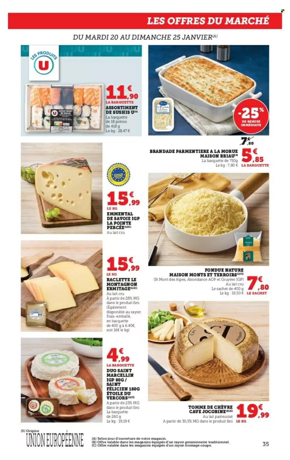 Prospectus promotionnel Hyper U valable à partir du 20/01/2026 - Page 35.