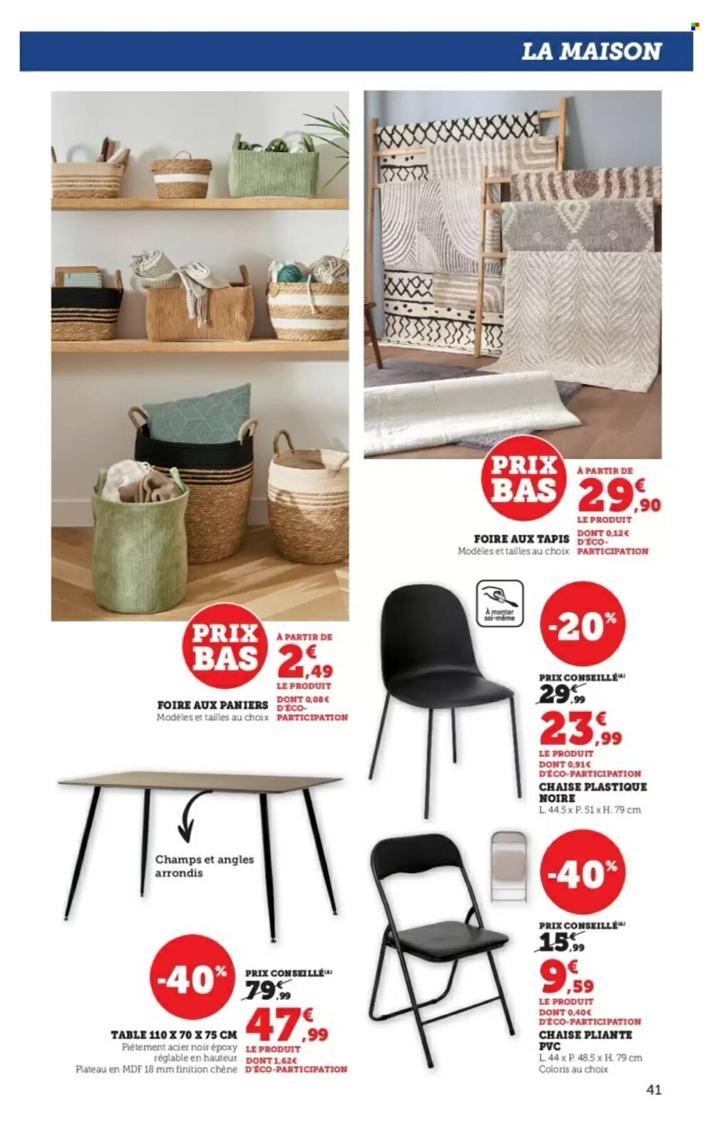 Prospectus promotionnel Hyper U valable à partir du 20/01/2026 - Page 41.