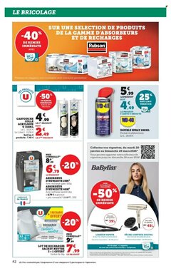 Prospectus promotionnel Hyper U valable à partir du 20/01/2026 - Page 42.