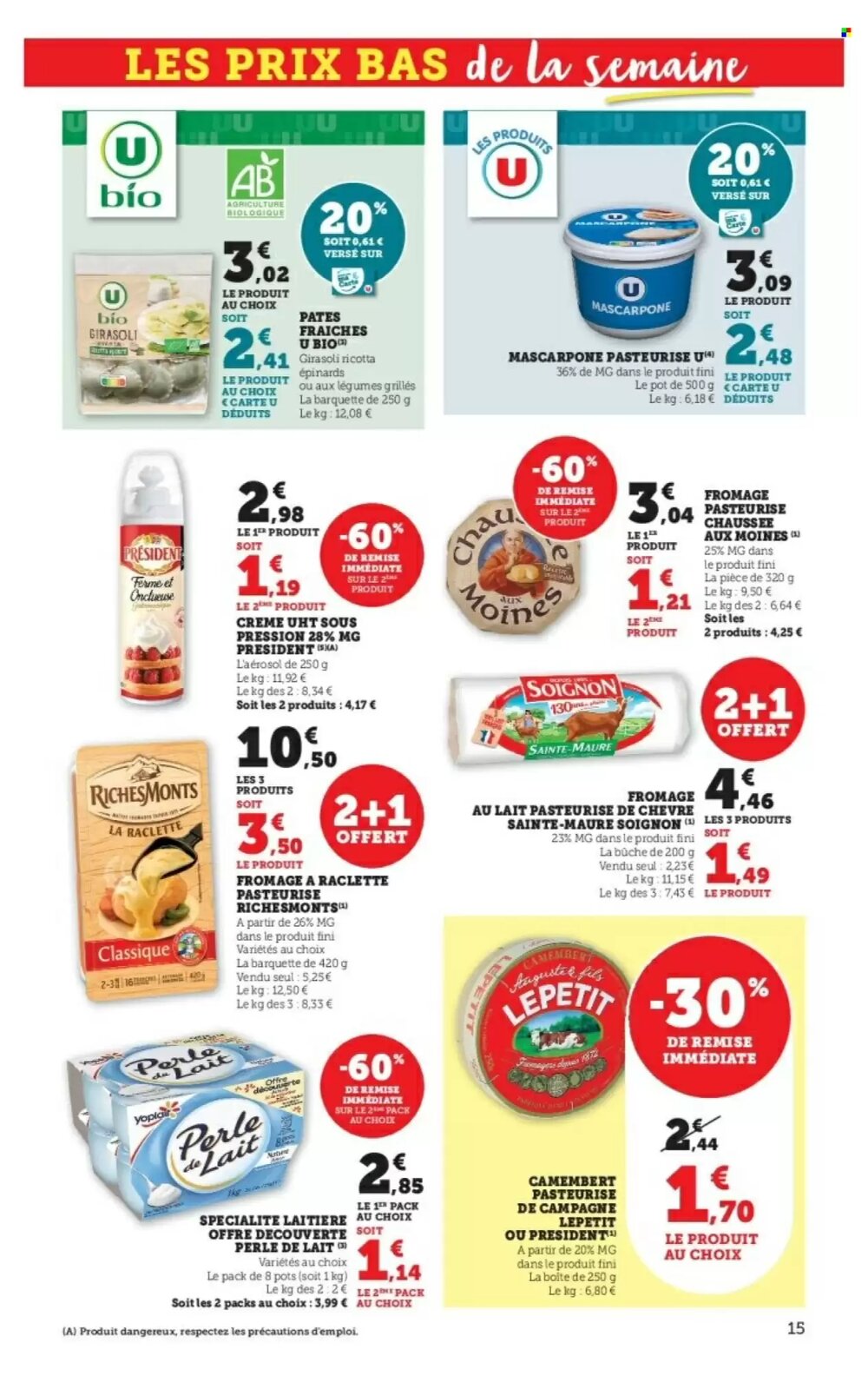 Prospectus promotionnel U Express valable à partir du 20/01/2026 - Page 15.