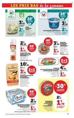 Prospectus promotionnel U Express valable à partir du 20/01/2026 - Page 15.