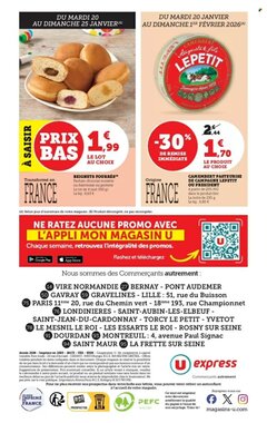 Prospectus promotionnel U Express valable à partir du 20/01/2026 - Page 20.