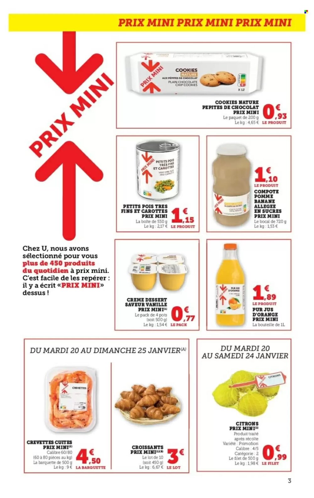 Prospectus promotionnel U Express valable à partir du 20/01/2026 - Page 3.