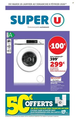 Prospectus promotionnel Super U valable à partir du 20/01/2026