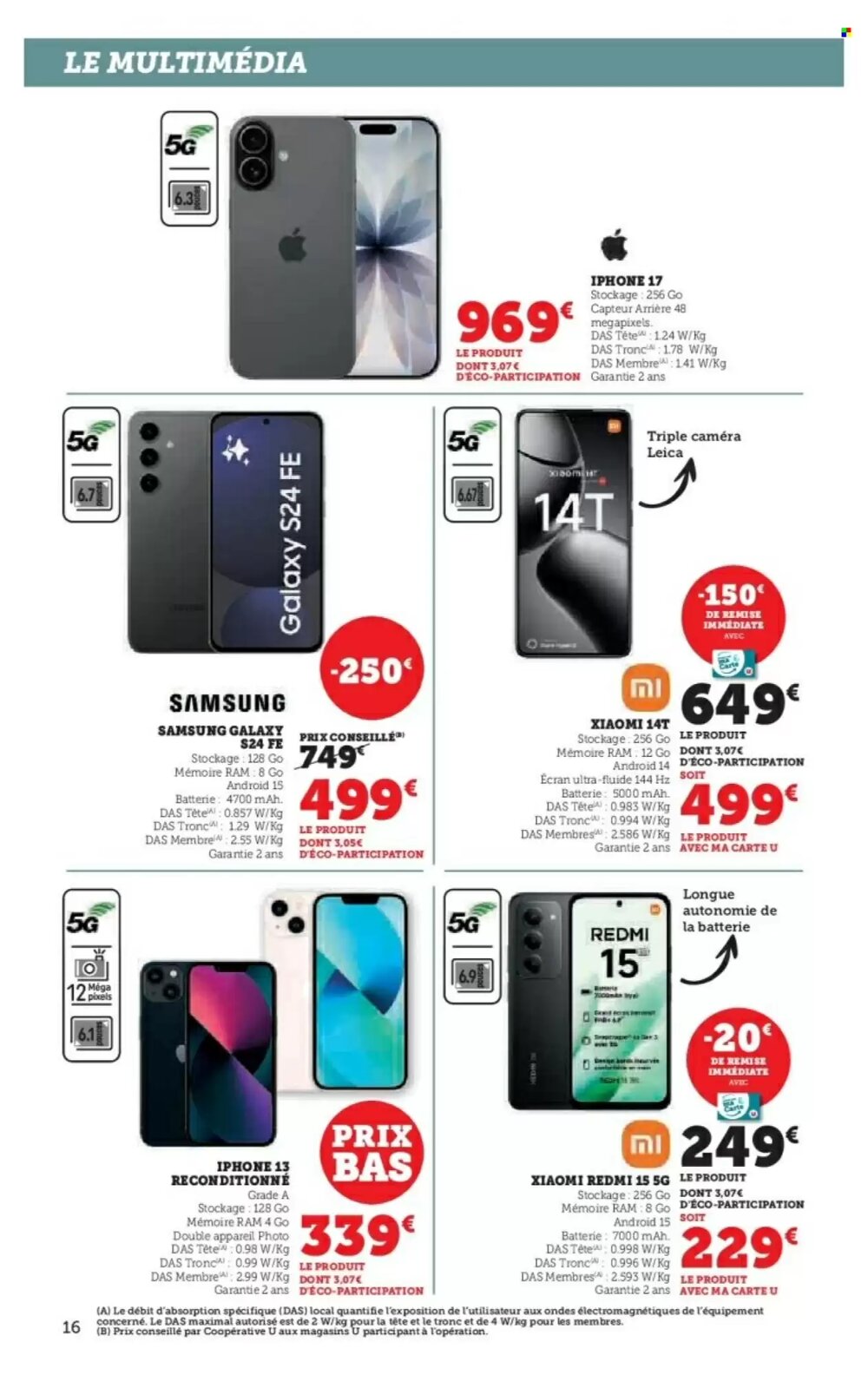 Prospectus promotionnel Hyper U valable à partir du 20/01/2026 - Page 16.