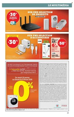 Prospectus promotionnel Hyper U valable à partir du 20/01/2026 - Page 19.