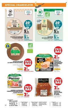 Prospectus promotionnel Super U valable à partir du 20/01/2026 - Page 14.