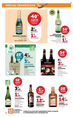Prospectus promotionnel Super U valable à partir du 20/01/2026 - Page 16.