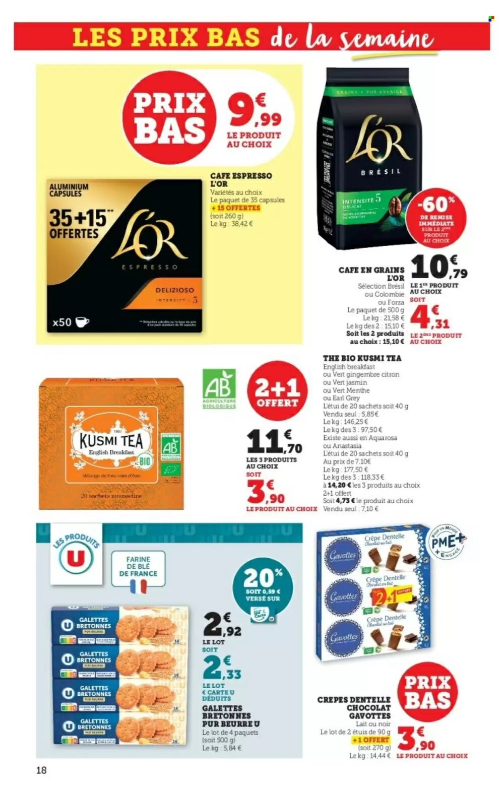 Prospectus promotionnel Super U valable à partir du 20/01/2026 - Page 18.