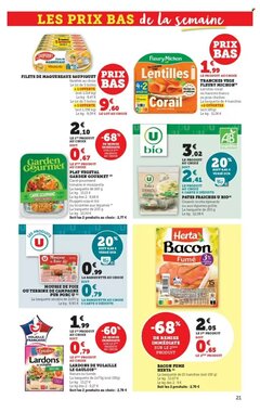 Prospectus promotionnel Super U valable à partir du 20/01/2026 - Page 21.