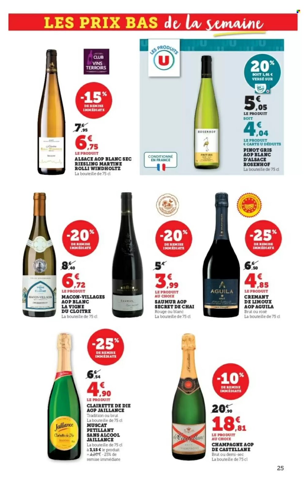 Prospectus promotionnel Super U valable à partir du 20/01/2026 - Page 25.