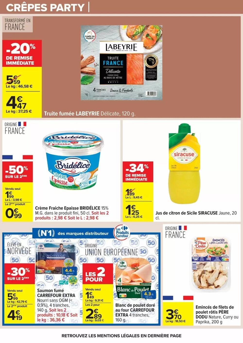 Prospectus promotionnel Carrefour valable à partir du 20/01/2026 - Page 25.