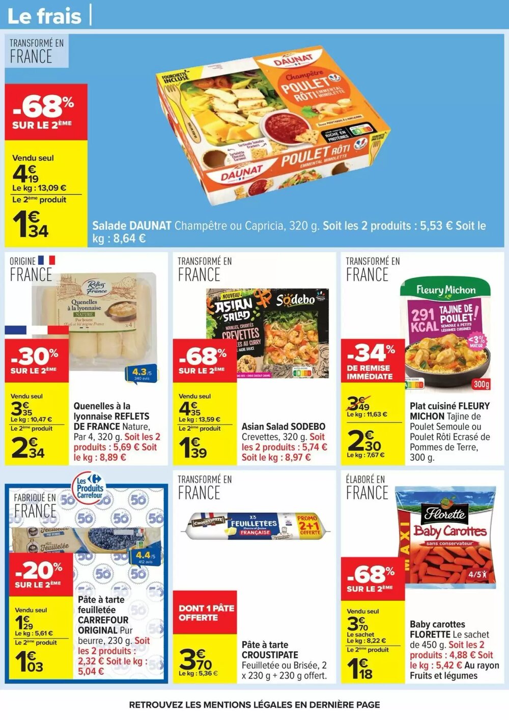 Prospectus promotionnel Carrefour valable à partir du 20/01/2026 - Page 47.