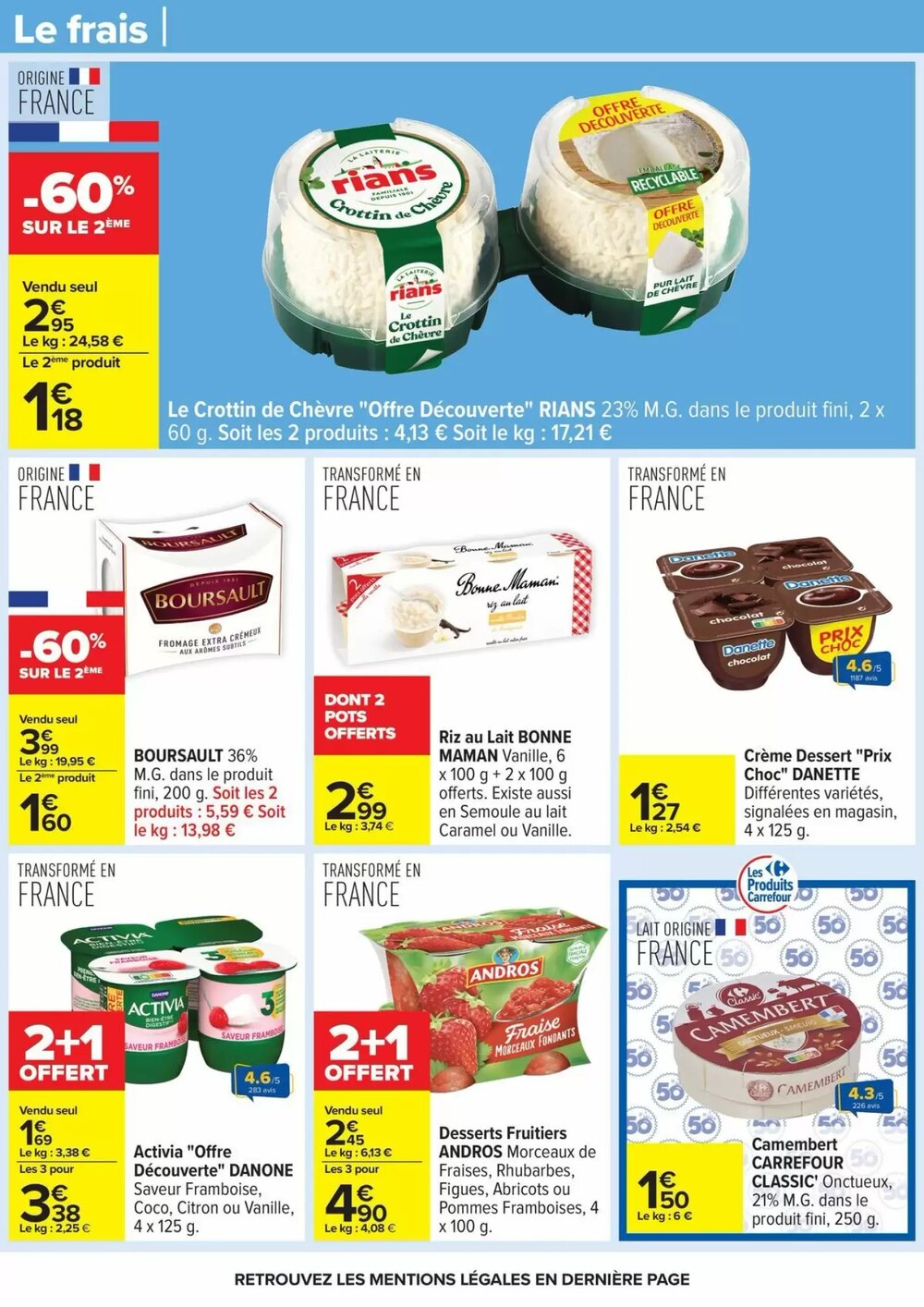Prospectus promotionnel Carrefour valable à partir du 20/01/2026 - Page 50.