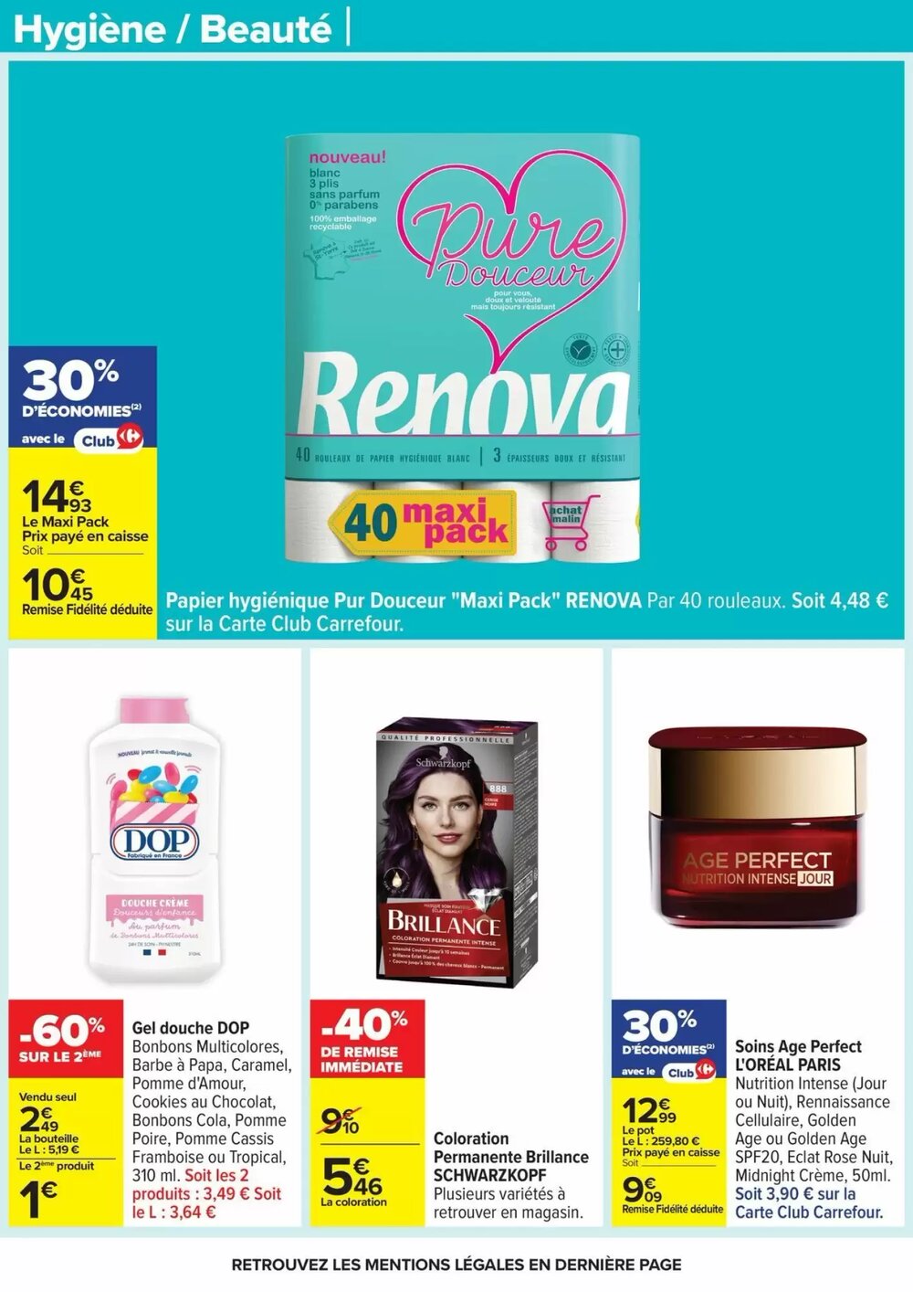 Prospectus promotionnel Carrefour valable à partir du 20/01/2026 - Page 62.