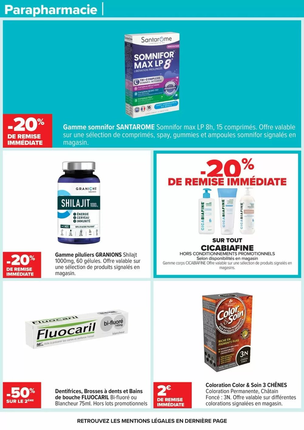 Prospectus promotionnel Carrefour valable à partir du 20/01/2026 - Page 64.