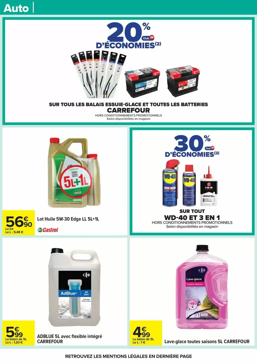 Prospectus promotionnel Carrefour valable à partir du 20/01/2026 - Page 67.