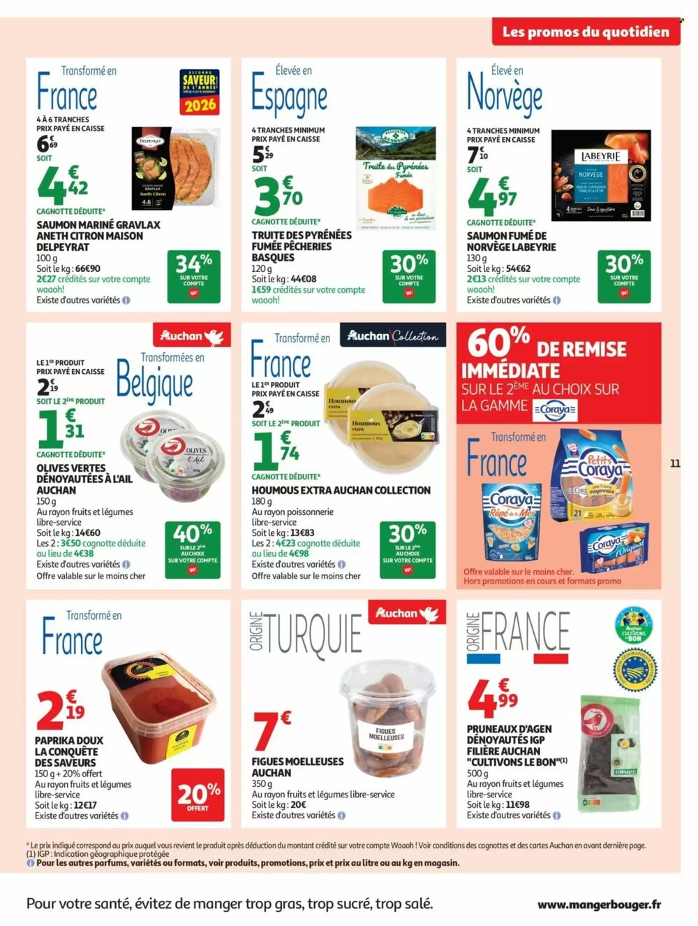 Prospectus promotionnel Auchan valable à partir du 20/01/2026 - Page 11.