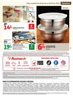 Prospectus promotionnel Auchan valable à partir du 20/01/2026 - Page 15.