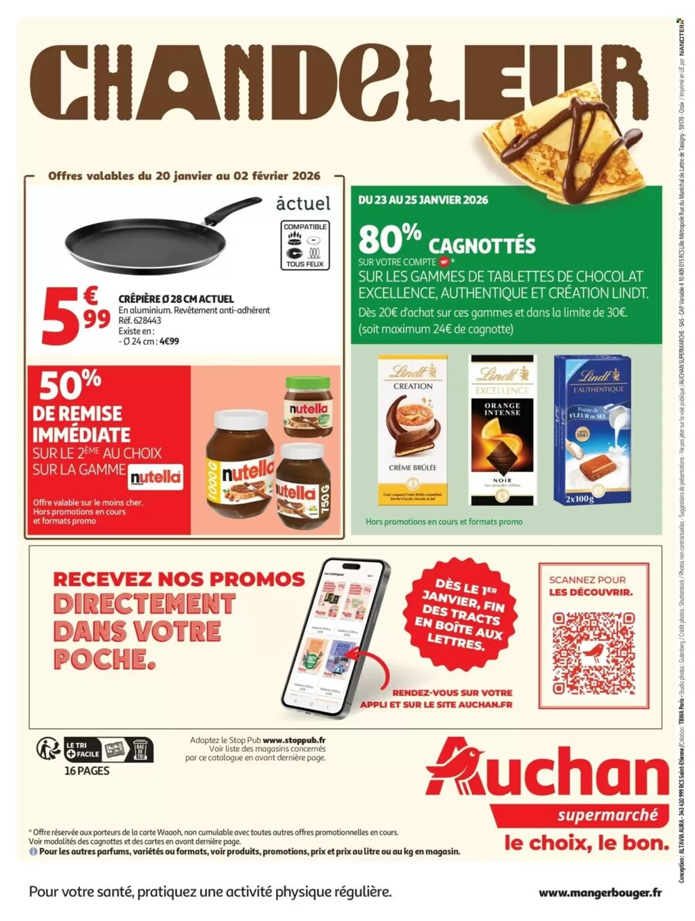 Prospectus promotionnel Auchan valable à partir du 20/01/2026 - Page 16.
