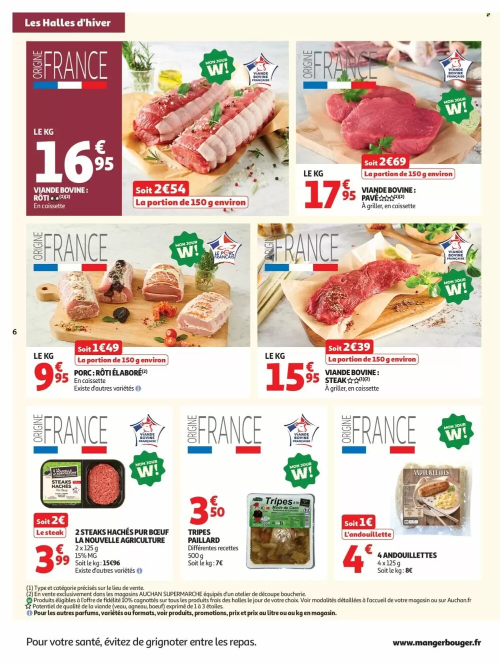 Prospectus promotionnel Auchan valable à partir du 20/01/2026 - Page 6.