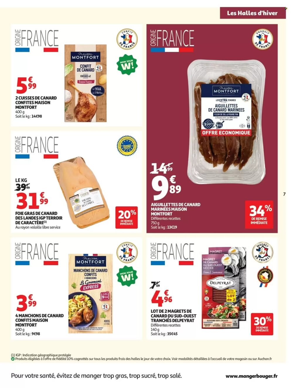 Prospectus promotionnel Auchan valable à partir du 20/01/2026 - Page 7.