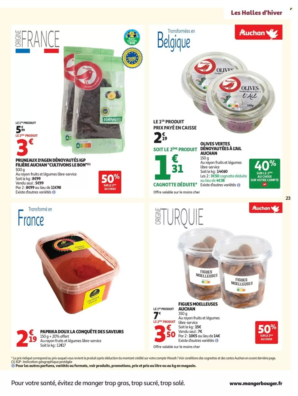 Prospectus promotionnel Auchan valable à partir du 20/01/2026 - Page 23.