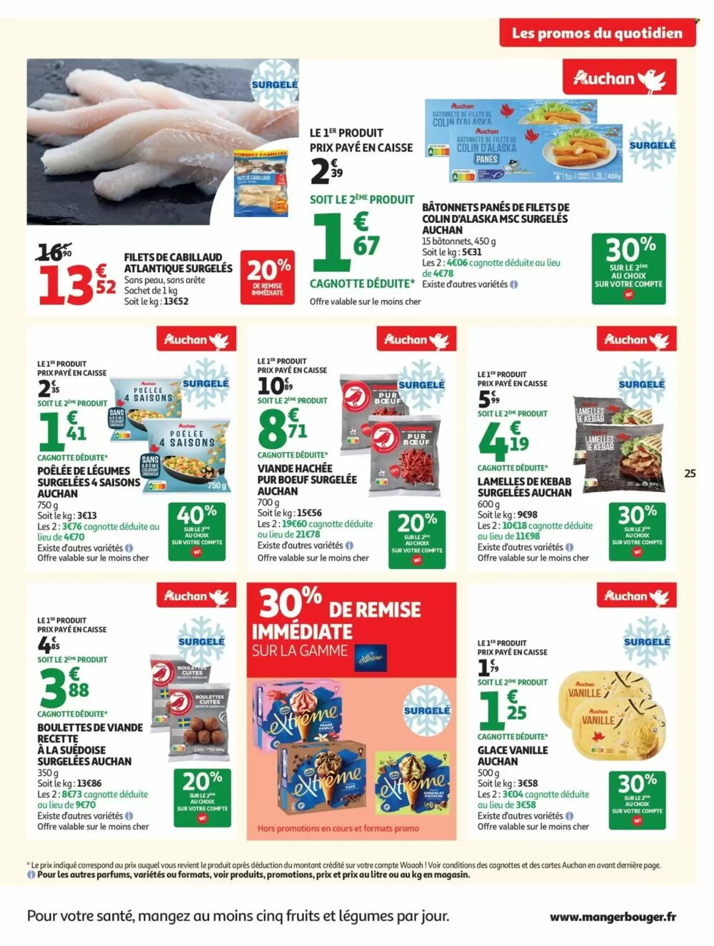 Prospectus promotionnel Auchan valable à partir du 20/01/2026 - Page 25.