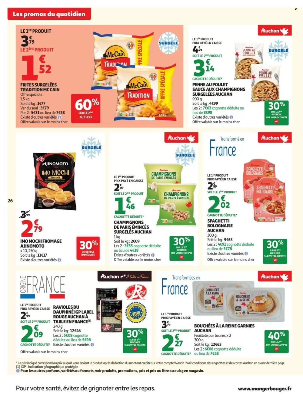 Prospectus promotionnel Auchan valable à partir du 20/01/2026 - Page 26.