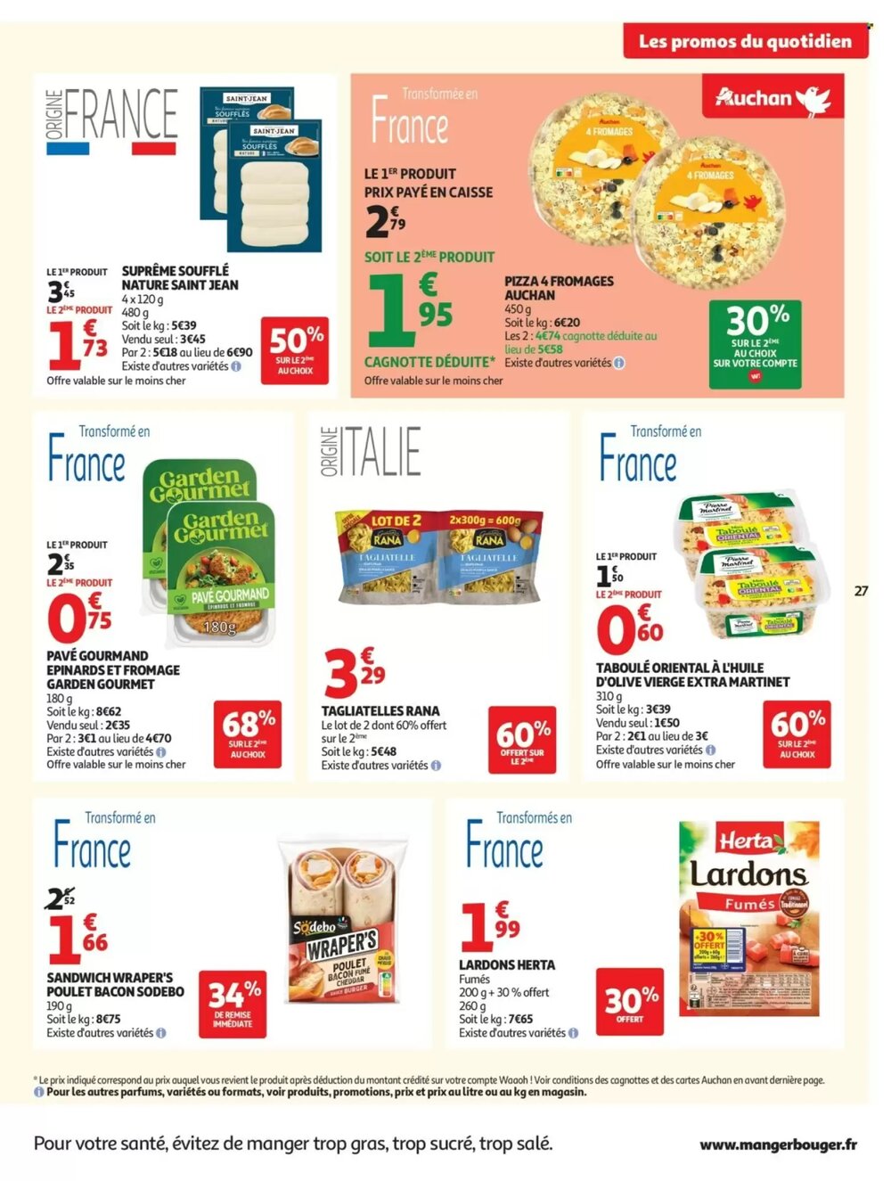 Prospectus promotionnel Auchan valable à partir du 20/01/2026 - Page 27.