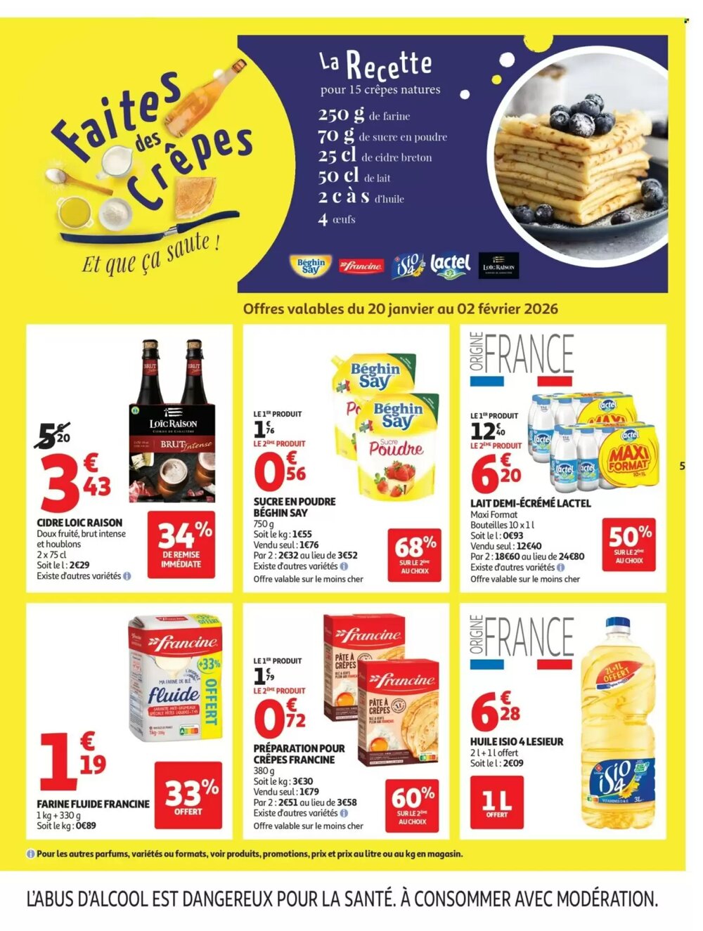 Prospectus promotionnel Auchan valable à partir du 20/01/2026 - Page 5.