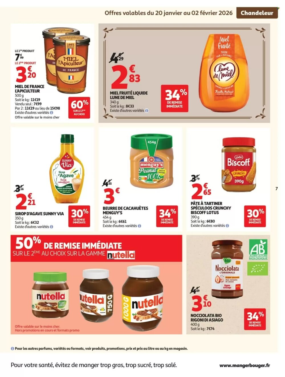 Prospectus promotionnel Auchan valable à partir du 20/01/2026 - Page 7.